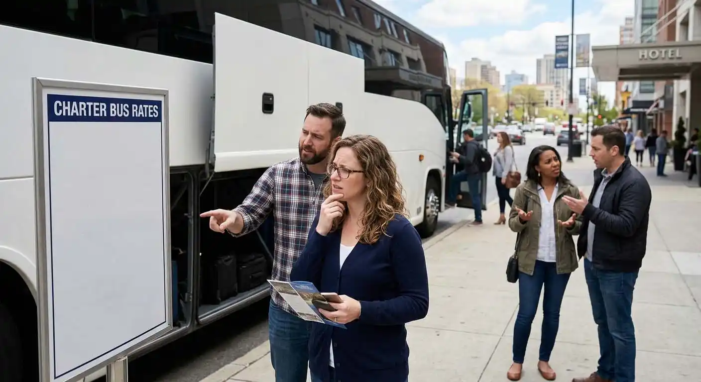 Why Is Charter Bus Pricing So Confusing? How to Read a Quote and Avoid Hidden Fees